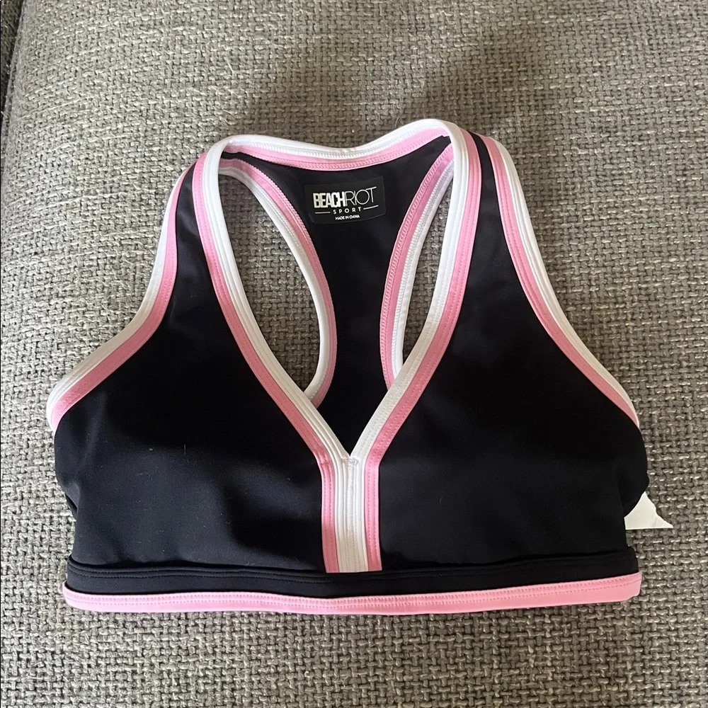NWT Beach Riot Ida Prism Top - Picture 3 of 4